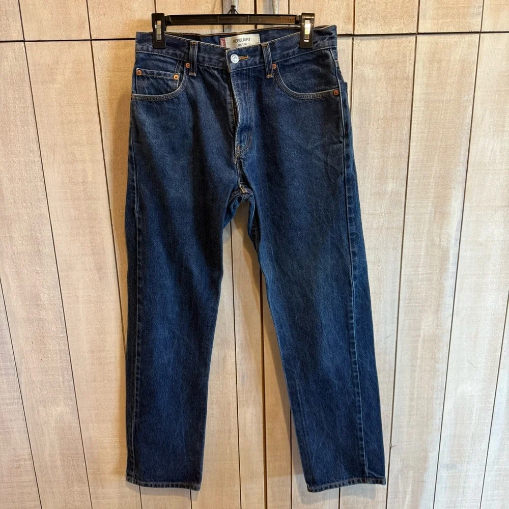 Levi’s Regular Straight 505 Fit Sz‎ 30x32 Men's Blue Jeans